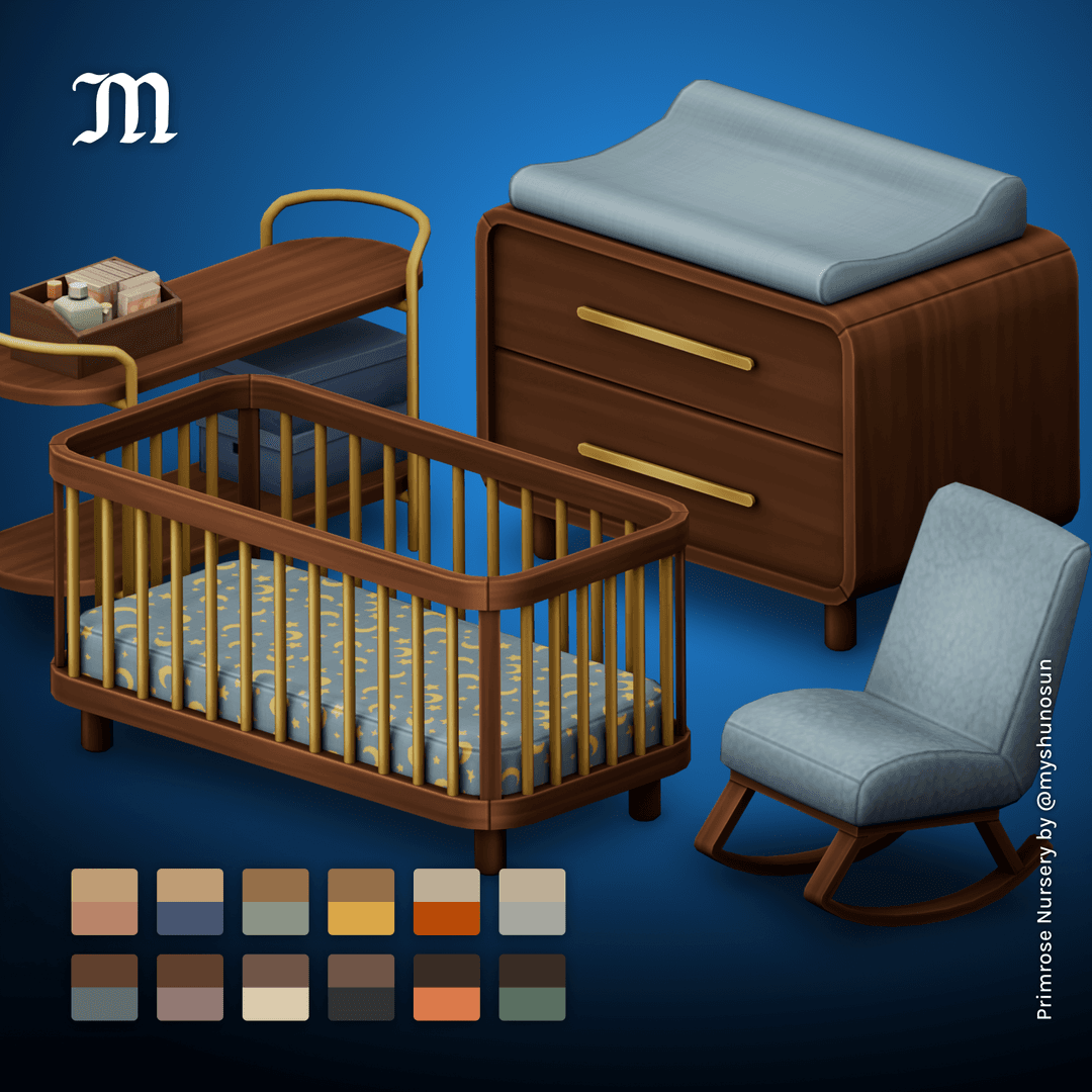 Скриншот мода Мебель для детской Primrose Nursery Stuff